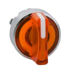 SCHNEIDER ELECTRIC - SNRZB4BK1753 Testa selettore luminoso - 3 posiz. Ø22 - giallo- per LED universale