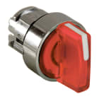 SCHNEIDER ELECTRIC - SNRZB4BK1343 Testa selettore luminoso - 3 posiz. Ø22 - rosso- per LED universale