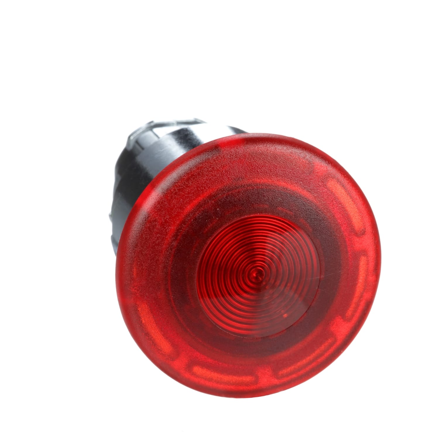 SCHNEIDER ELECTRIC - SNRZB4BW643 Testa pulsante a fungo luminoso Ø40 - PREMERE-TIRARE Ø22 - rosso- per LED universale