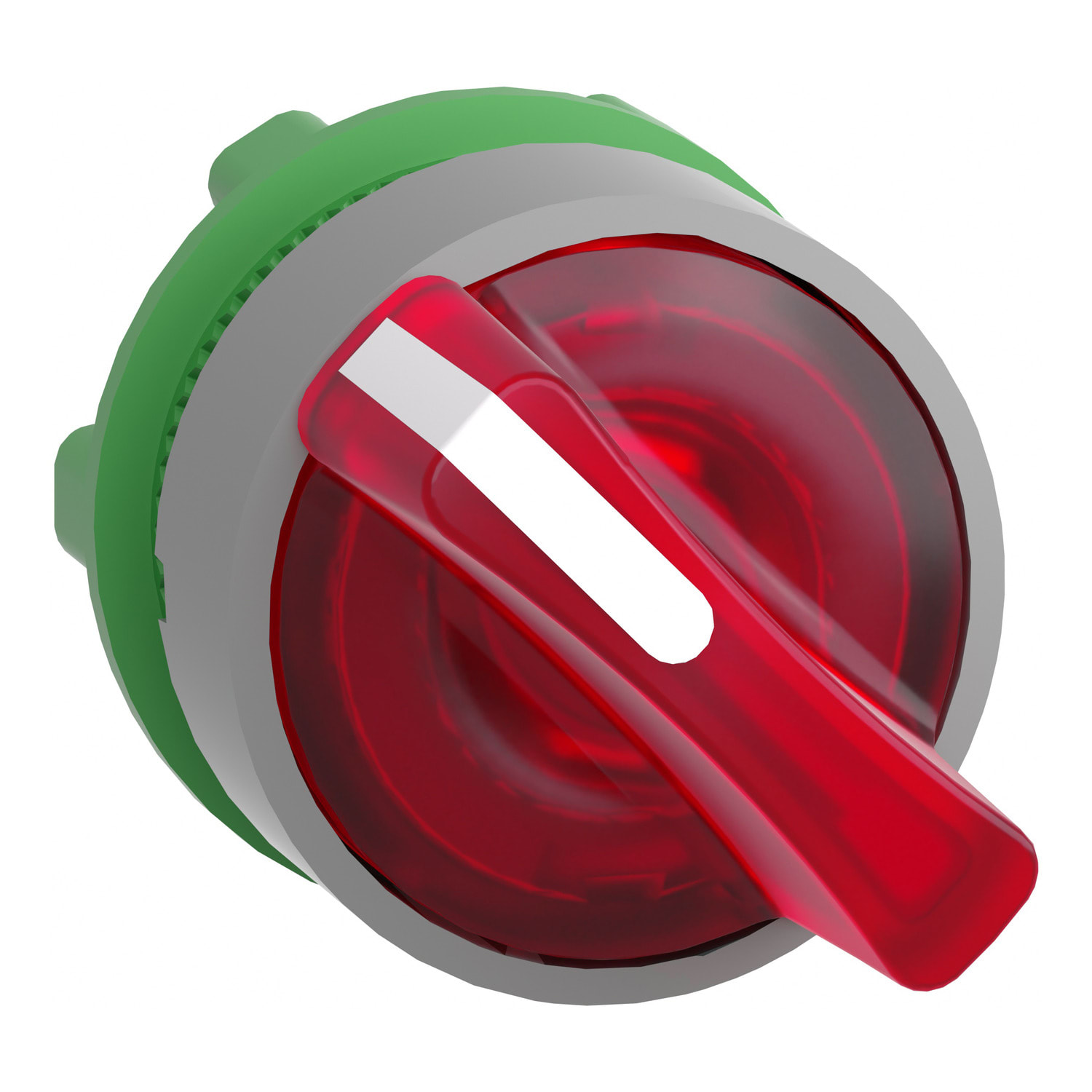 SCHNEIDER ELECTRIC - SNRZB5AK1243C0 Testa selettore luminoso rosso grigio