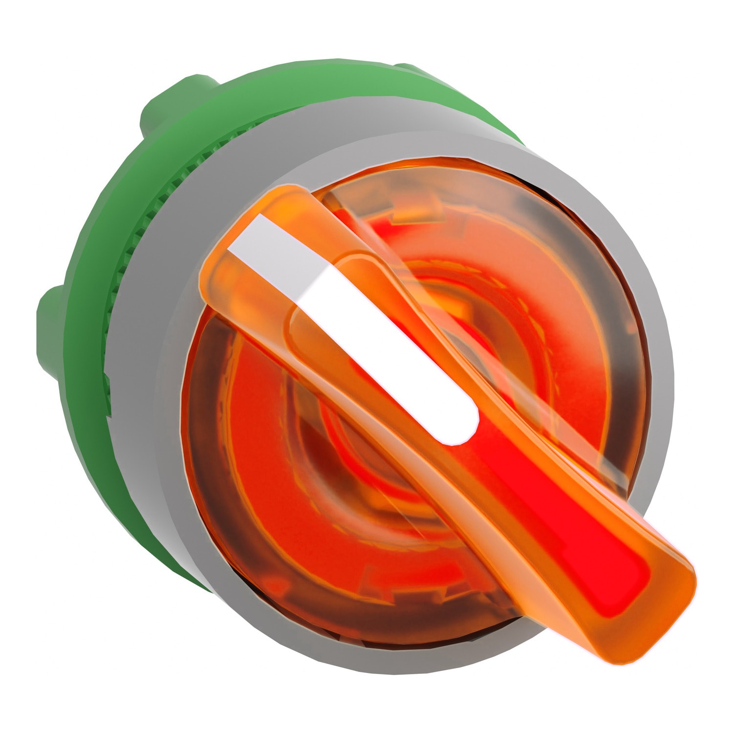 SCHNEIDER ELECTRIC - SNRZB5AK1453C0 TESTA SELETTORE LUM. ARANCIONE GRIGIO