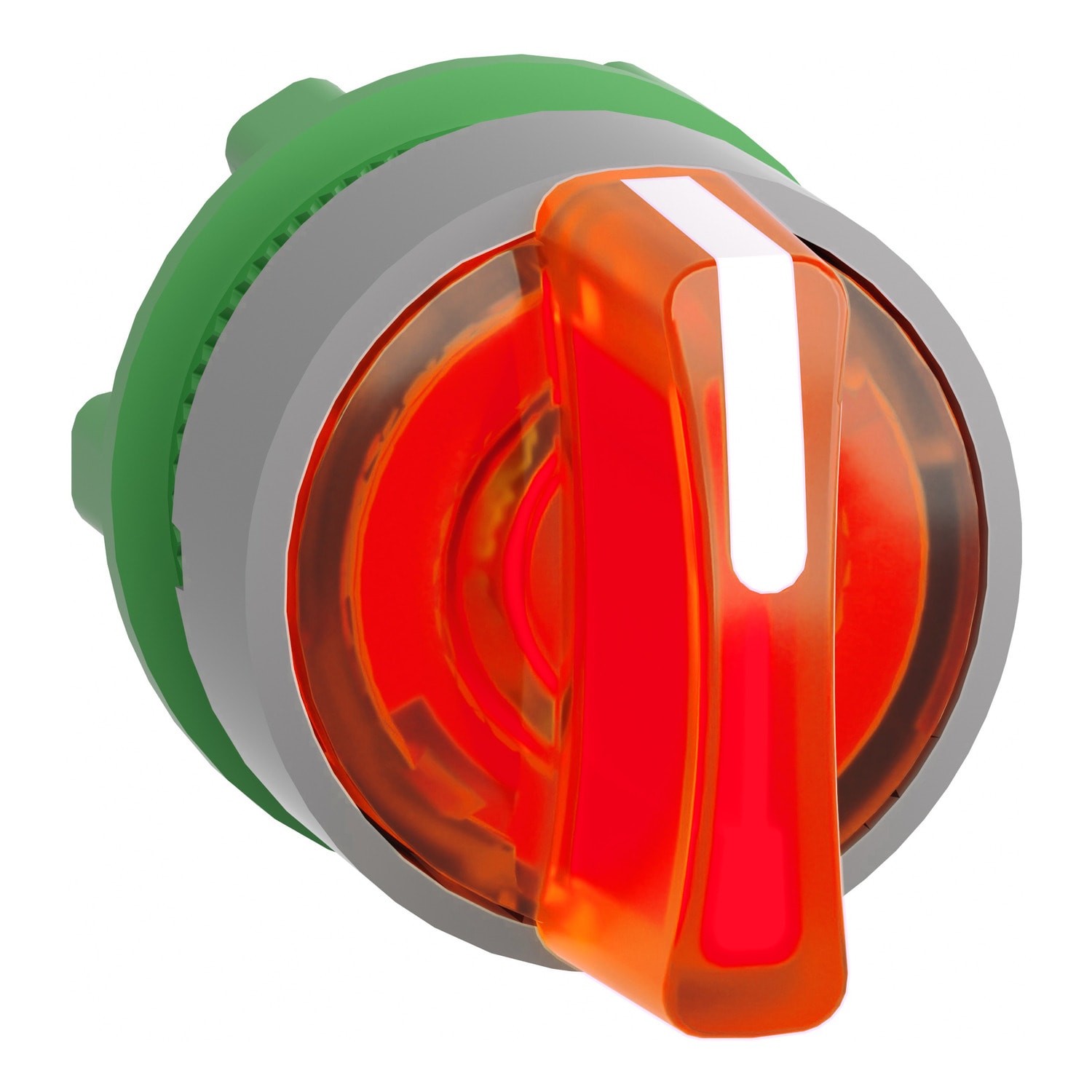 SCHNEIDER ELECTRIC - SNRZB5AK1553C0 TESTA SELETTORE LUMINOSO ARANCIO GRIGIO