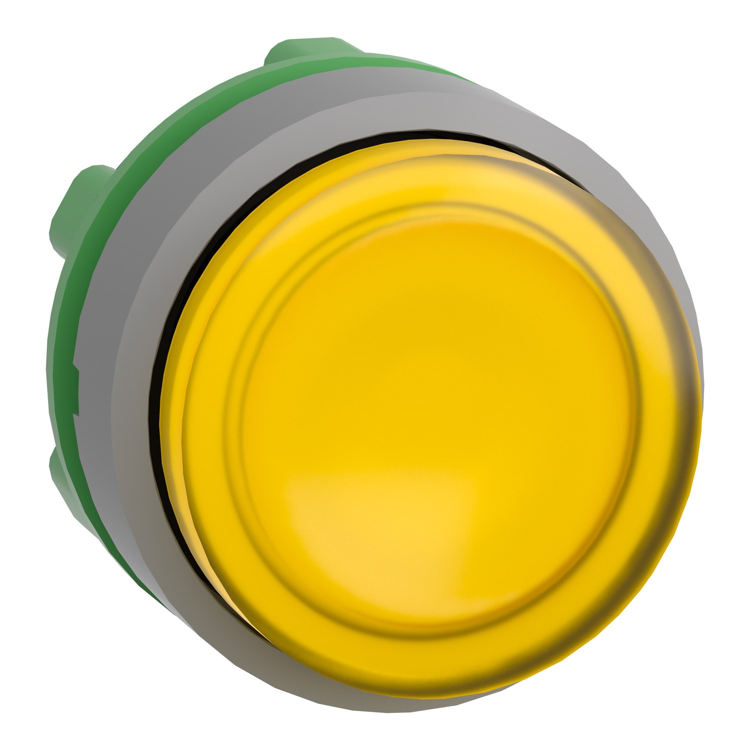 SCHNEIDER ELECTRIC - SNRZB5AW183C0 TESTA PULSANTE LUM. GIALLO GRIGIO