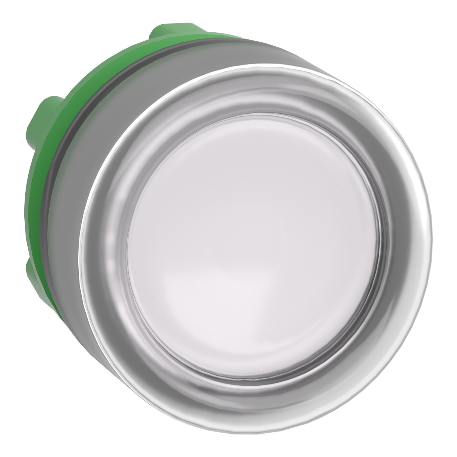 SCHNEIDER ELECTRIC - SNRZB5AW513C0 TESTA PULSANTE LUM. BIANCO GHIERA GRIGIA