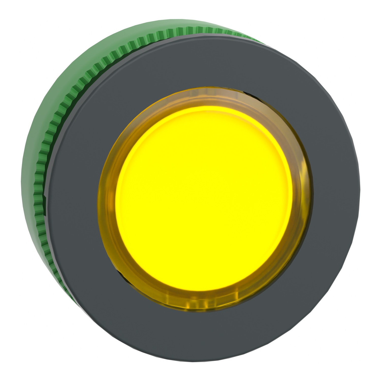 SCHNEIDER ELECTRIC - SNRZB5FH083 Testa puls.lum.giallo agg.filopannello