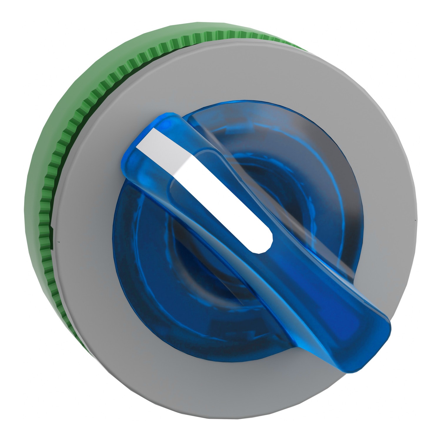 SCHNEIDER ELECTRIC - SNRZB5FK1263C0 TESTA SELETT. LUM. BLU 2 POS A FILO