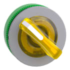 SCHNEIDER ELECTRIC - SNRZB5FK1283C0 TESTA SELETT. LUM. GIALLO 2 POS A FILO