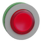 SCHNEIDER ELECTRIC - SNRZB5FW143C0 TESTA PULS.LUM. ROSSO A FILO GRIGIO