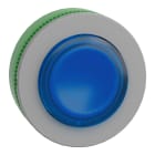 SCHNEIDER ELECTRIC - SNRZB5FW163C0 TESTA PULS.LUM. BLU A FILO GRIGIO