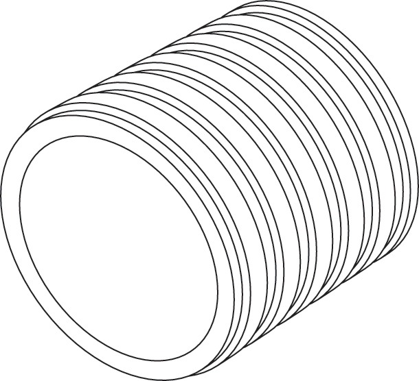 REHAU SPA - RE413194681001 ROTOLO 10 METRI TUBAZIONE DIAM. 125 MM