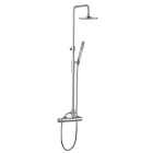 RUBINETTERIA PAFFONI - PFFZCOL601CR COLONNA REGOLABILE MASTER PLUS CON DEV+D