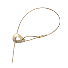 TEKNOMEGA SRL - TKGZCT1005 CAVO TERMINALE AD ANELLO GREEN 2M +MORS.