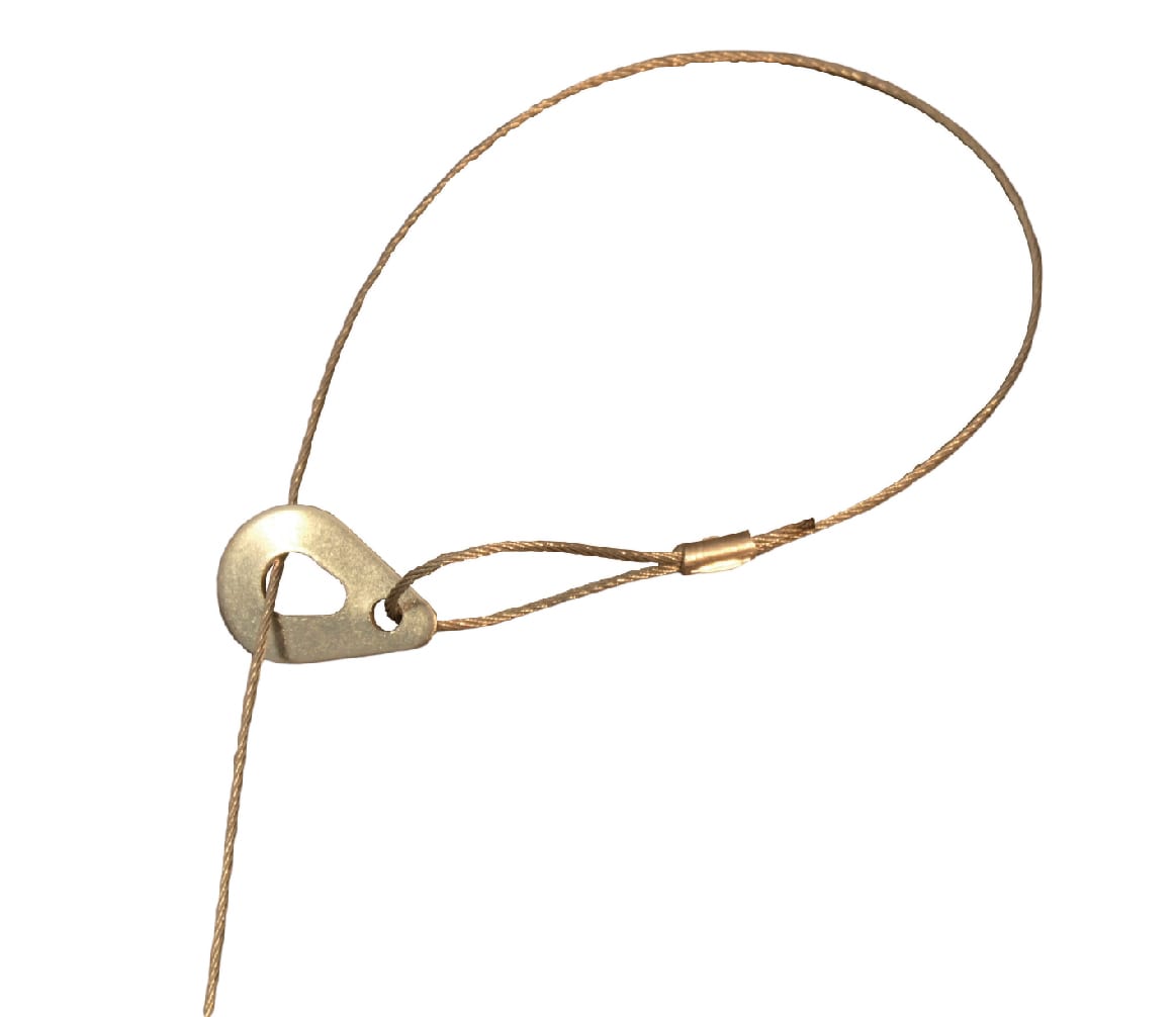 TEKNOMEGA SRL - TKGZCT1010 CAVO TERMINALE AD ANELLO GREEN 3M +MORS.