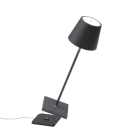 ZAFFERANO SRL - ZFFLD0340N3 POLDINA PRO TAVOLO D.111X380MM. GRI.SCU.