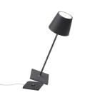 ZAFFERANO SRL - ZFFLD0340N3 POLDINA PRO TAVOLO D.111X380MM. GRI.SCU.