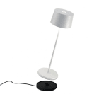 ZAFFERANO SRL - ZFFLD0850B3 OLIVIA TAVOLO PRO D.110X350MM. B.CO OP.