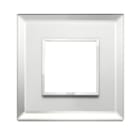 VIMAR SPA - VIW21642.72 Placca 2M argento ghiaccio