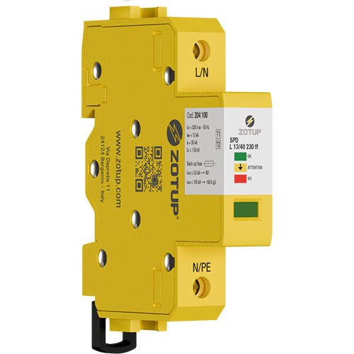 ZOTUP SRL - ZOT204100 L 13/40 230 FF SPD T1 E T2 IIMP 13 KA TT