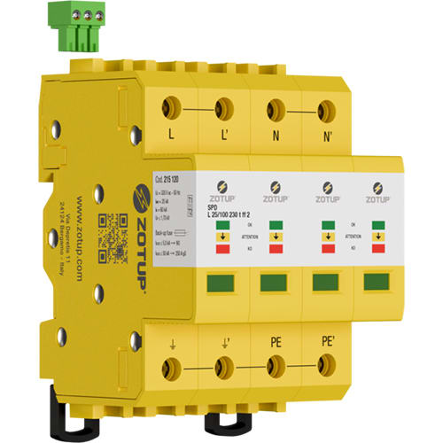 ZOTUP SRL - ZOT215120 L 25/100 230 T FF 2 SPD T1 E T2 TN