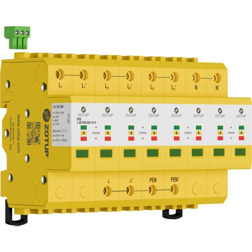 ZOTUP SRL - ZOT215140 L 25/100 230 T FF 4 SPD T1 E T2 TN