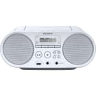 SONY - SONZSPS50W.CED CD-Player 2x2W Display UKW USB MP3 AuxIn