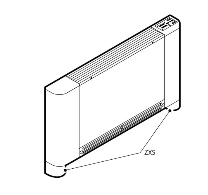 AERMEC - AEWZXS ZXS ZOCCOLI X UL-SLIM