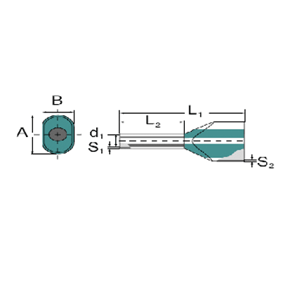 WEIDMULLER - WEI9202830000 H0,75/19DS ZH GR