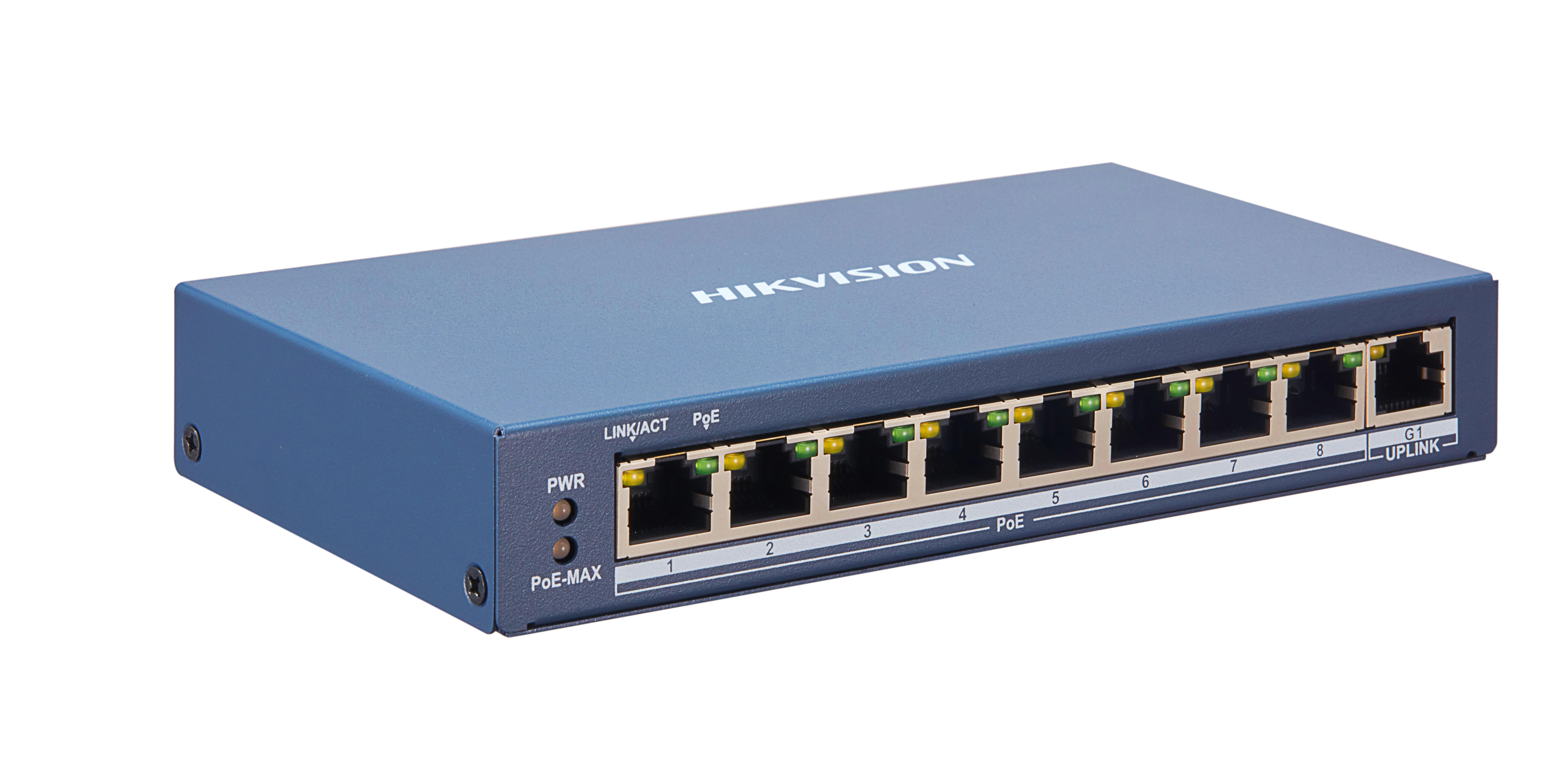 HIKVISION ITALY SRL - HIK301801788 DS-3E1309P-EI SWITCH SMART MAN 8 POE