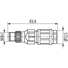 MURRELEKTRONIK SRL - MUE7000083250000000 MOSA M8 MAS. 0? A PERF. D ISOLANTE