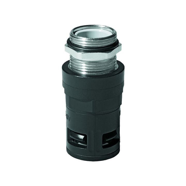 COSMEC - CSM5018M-3640NM RAC.PRESS.MET. M40 AD42,5 NERO IP68