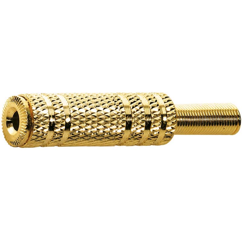 ELCART DISTRIBUTION - ERT040322300 PRESA VOLANTE 3,5MM STEREO DORATA