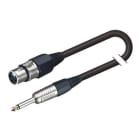 MELCHIONI SPA - MEM551726386 CAVO MIC XLR F- JACK M 5M BMCJX-5BK