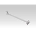 TEC-MAR SRL - TCMACC077 SBRACCIO L=100CM X FISSAGGIO A MURO SILV