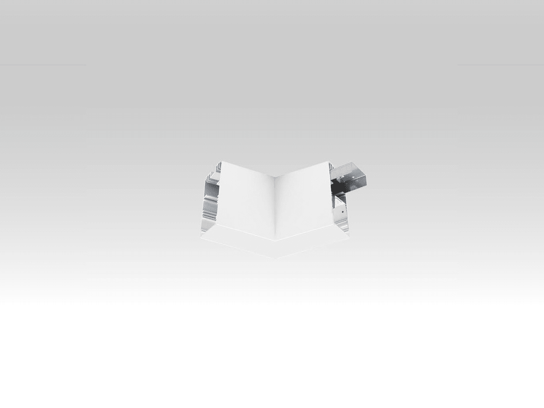 TEC-MAR SRL - TCMACC225 GIUNTO ANGOLARE CIECO VERNICIATO BIANCO