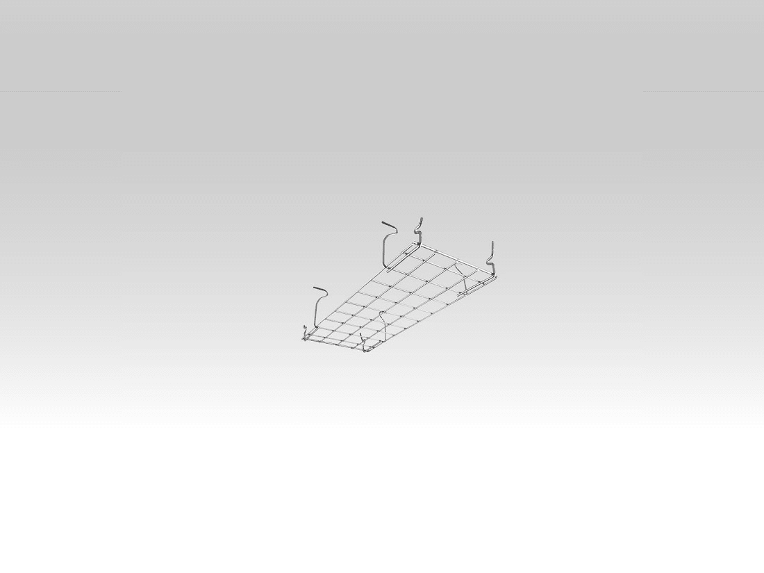 TEC-MAR SRL - TCMACC262 GRIGLIA DI PROTEZ 360X260MM IN ACCCROM