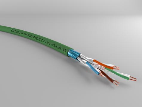 ACOME S.A - AS2R8595A-T500 4CP AWG 23 F/FTP CAT 6A LSZH CCA S1 D1 A
