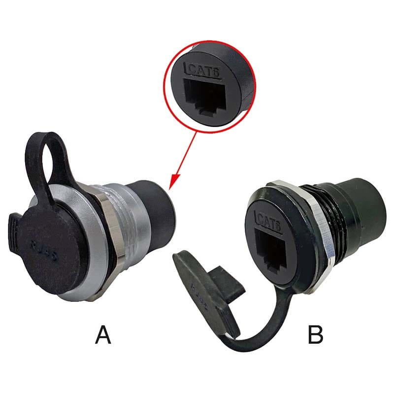 ELCART DISTRIBUTION - ERT421004000 PRESA RJ45 CAT6 UTP F/F DA PANNEL