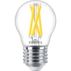 SIGNIFY ITALY SPA - PHLMLLUS40927 MASTER, LED, P45, 40 W, E27, 2200 K, 2700 K, 470 lm, CRI 90, 25000 ore, Vetro