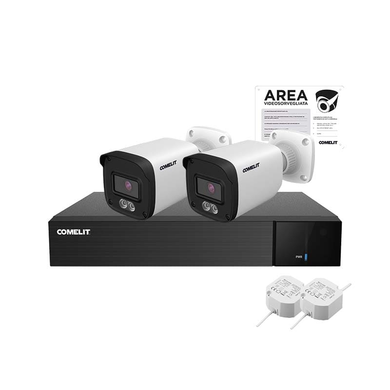 COMELIT GROUP SPA - COEAHKIT004N05B KIT AHD AHDVR004N05A, 2X AB04N0FA, ACC