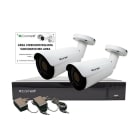 COMELIT GROUP SPA - COEAHKIT008S08A AHDVR008S08A, 2X AHBCAMS08VA, 2X 43082,