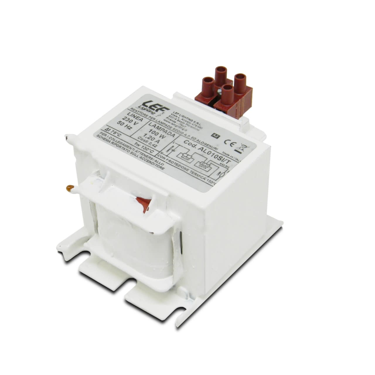 LEF LIGHTING SRL - LEFAL010SI/T ALIM.X LAMP.A SC. 100W S/MH + TERM. 1,2A