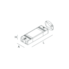 NOVALUX SRL - NOX101314.99 ALIMENTATORE 48V 100W IP65