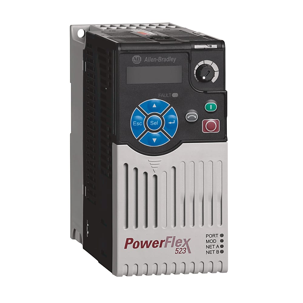 ROCKWELL AUTOMATION - RCK25A-D4P0N104 POWERFLEX 523 1.5KW (2HP) AC DRIVE