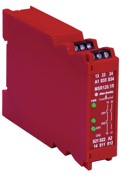 ROCKWELL AUTOMATION - RCK440R-N23120 GUARDMASTER MSR126.1R SAFETY RELAY