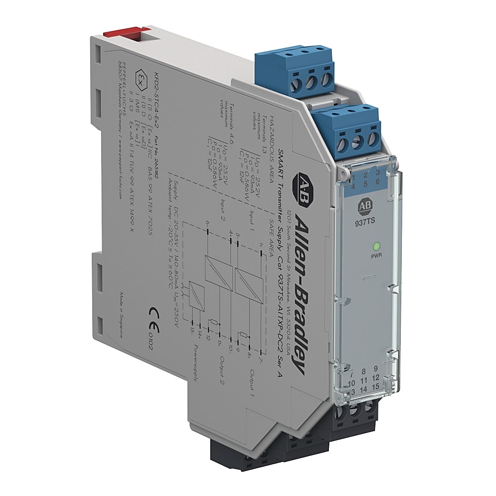 ROCKWELL AUTOMATION - RCK937TS-AITXP-DC2 ISOLATOR SMART TRANSMITTER SUPPLY