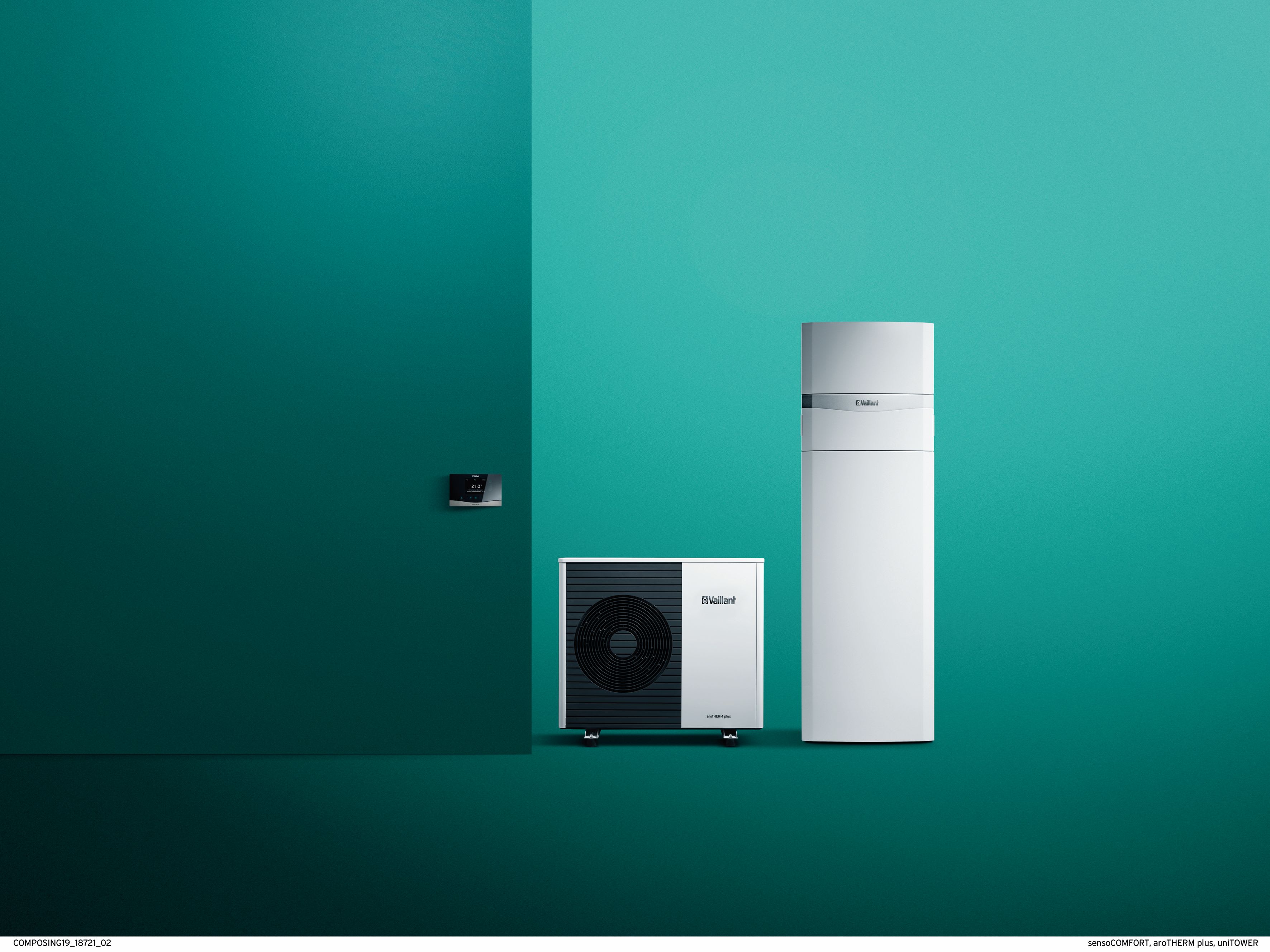 VAILLANT - VLT0010038572 AROTHERM PLUS VWL 155/6 A + UNITOWER CON