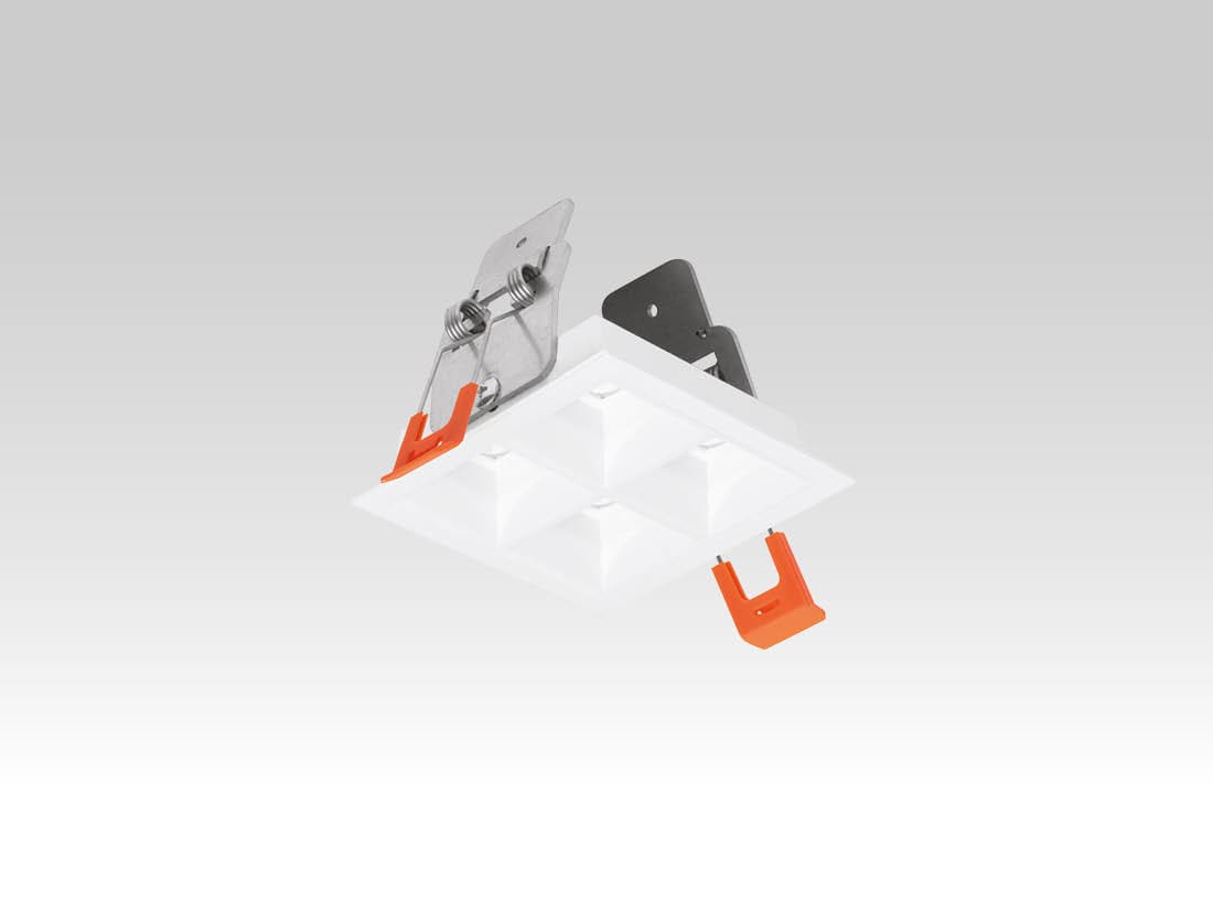 TEC-MAR SRL - TCM60102B0408LD OSLO 8W 4K CRI80 MO D2B UGR<19 D2PBIAN/B