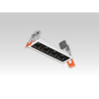 TEC-MAR SRL - TCM60104N0313EL OSLO 13W 3000K CRI>80 MOD.4N (BIANCO/NER