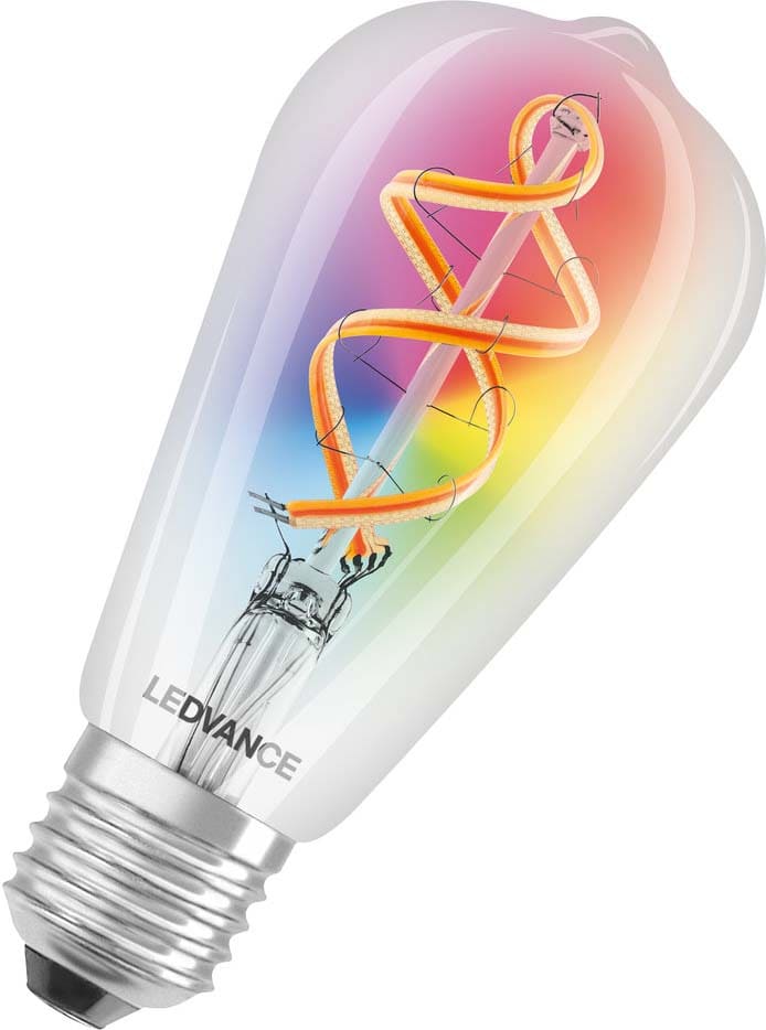 LEDVANCE - LDVSMT609914WF SMART+ WiFi Filament Edison RGBW