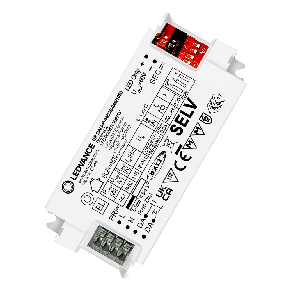 LEDVANCE - LDVDRPFMDA441050G2 LED DRIVER DALI PERFORMANCE GEN 2